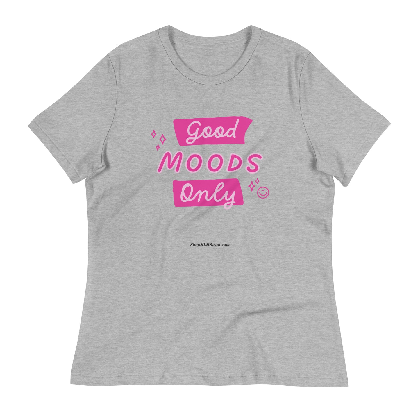 "Good Moods Only" Pink Mood T-Shirt