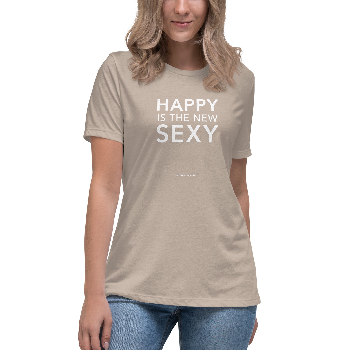 "Happy Is The New Sexy" Basic T-Shirt