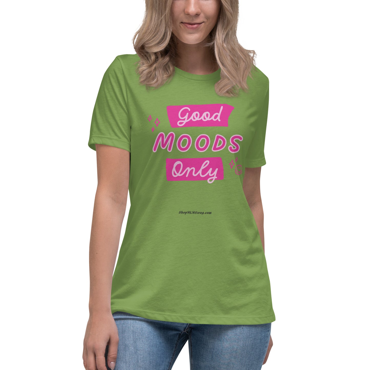 "Good Moods Only" Pink Mood T-Shirt